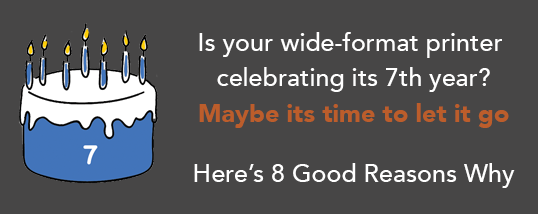 Has your wide format printer reached its end-of-life?