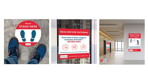 Supplies Delivery Van