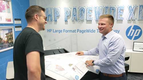 Live Printer Demonstration Muncie, IN