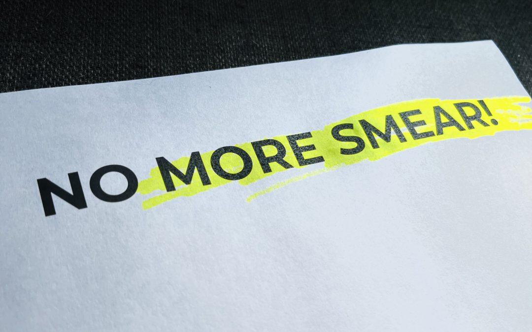 Ink Smearing Issues: Highlighting Blueprints Printed on Inkjet Printers