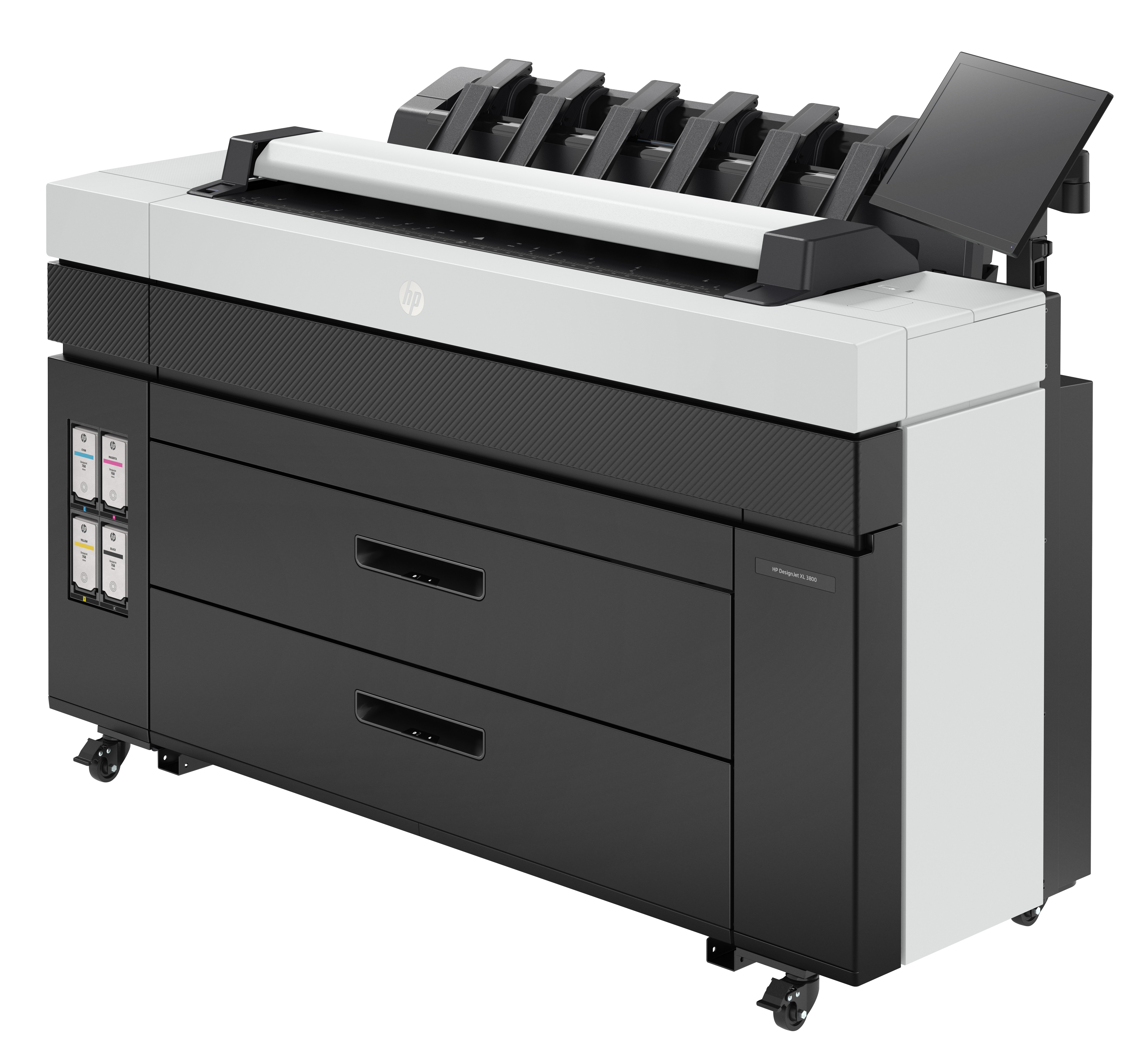 HP DesignJet XL 3800 Left HP PageWide XL 8200 Right Face