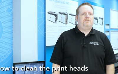 How to Clean the Printheads on an HP DesignJet XL 3800