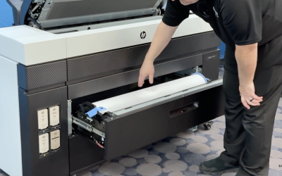 How to Remove a Paper Jam from the HP DesignJet XL 3800